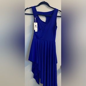 Dark blue lyrical costume never worn size adult small